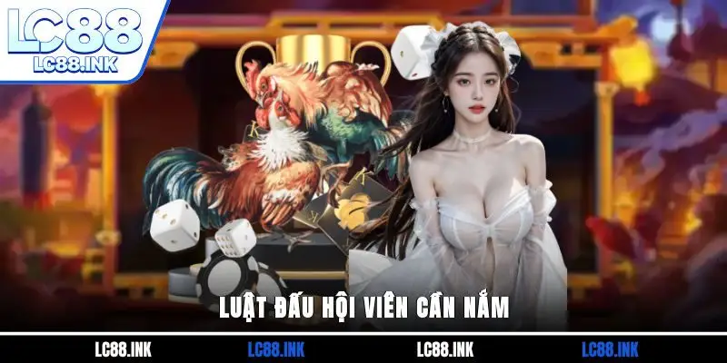 Luật đấu hội viên cần nắm